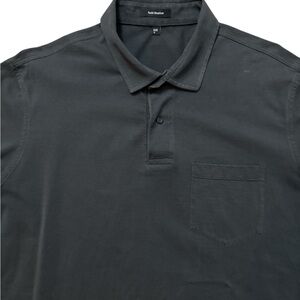 Todd Shelton Men’s Dark Gray Casual‎ Preppy Polo Shirt Men’s Size XL Designer